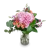 A bouquet of hydrangeas